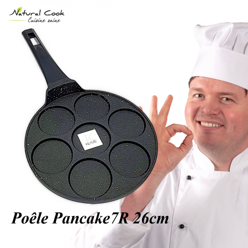 Poêle à Pancake 7R 26cm Espace Cuisine Professionnel