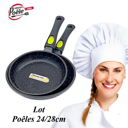 Poêles 24/28cm Espace Cuisine Professionnel